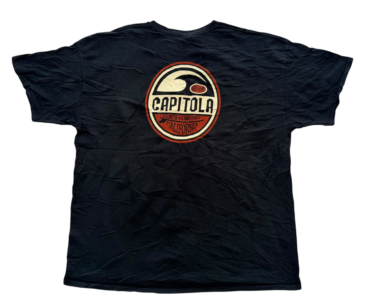 Capitola Beach Company California T-Shirt 2XL