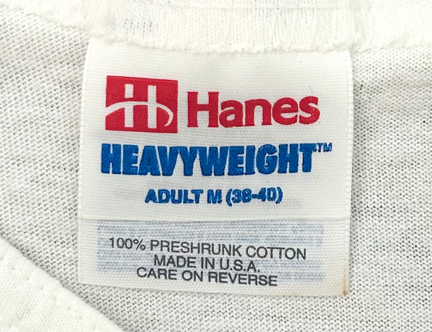 Vintage 90s Single Stitch Hanes Heavyweight Tank Top – Cabo Wabo Cantina Sunset Lighthouse Graphic – Made in USA, Size - M