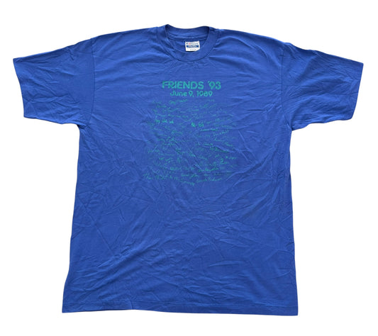 Vintage 1993 Reunion Single Stitch Made in USA T-Shirt XL
