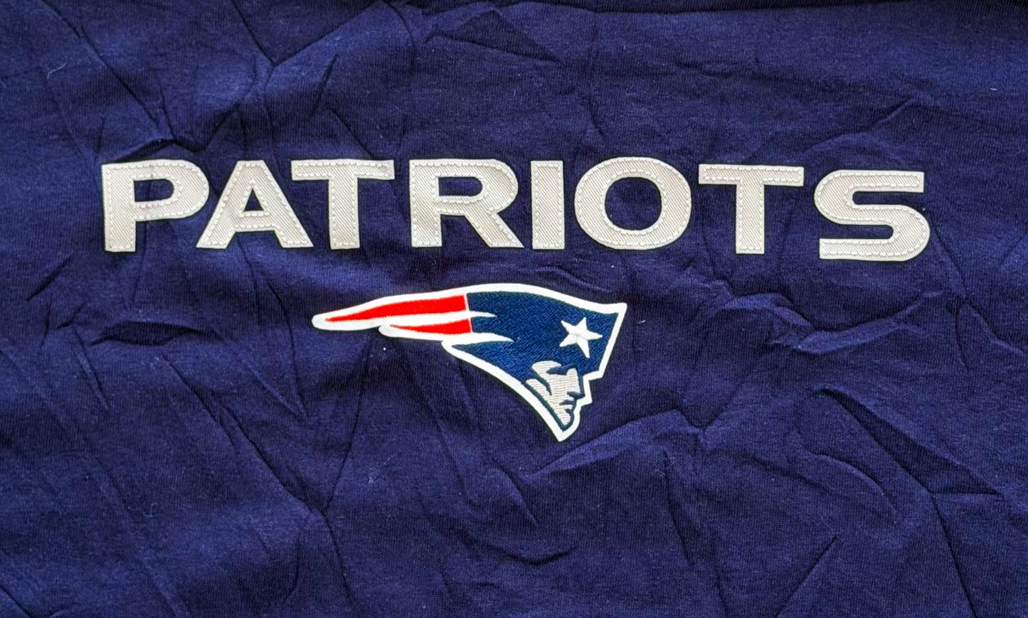 New England Patriots NFL Embroidered T-Shirt 2XL