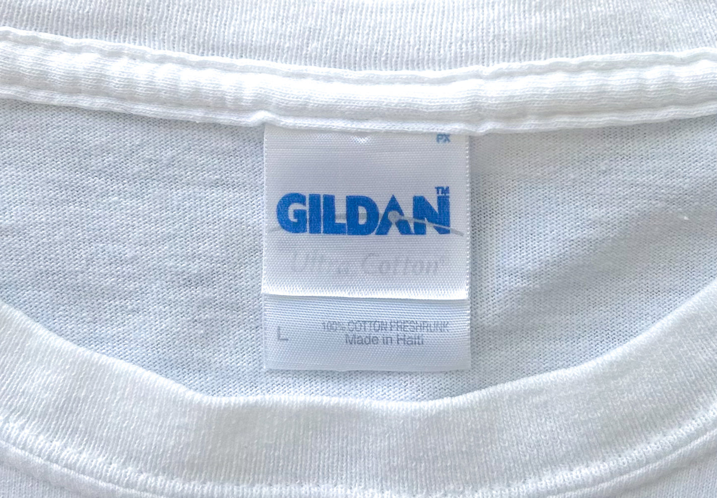 Vintage 2000s Team CF Cystic Fibrosis Foundation Graphic T-Shirt | Gildan Ultra Cotton White Charity Promo Tee Size-Large