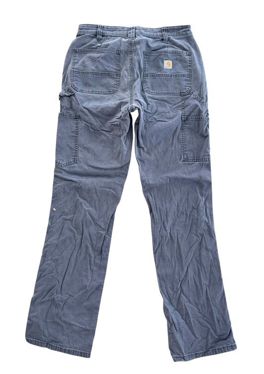 Vintage Carhartt Slate Grey Carpenter Pants, 31W 32L