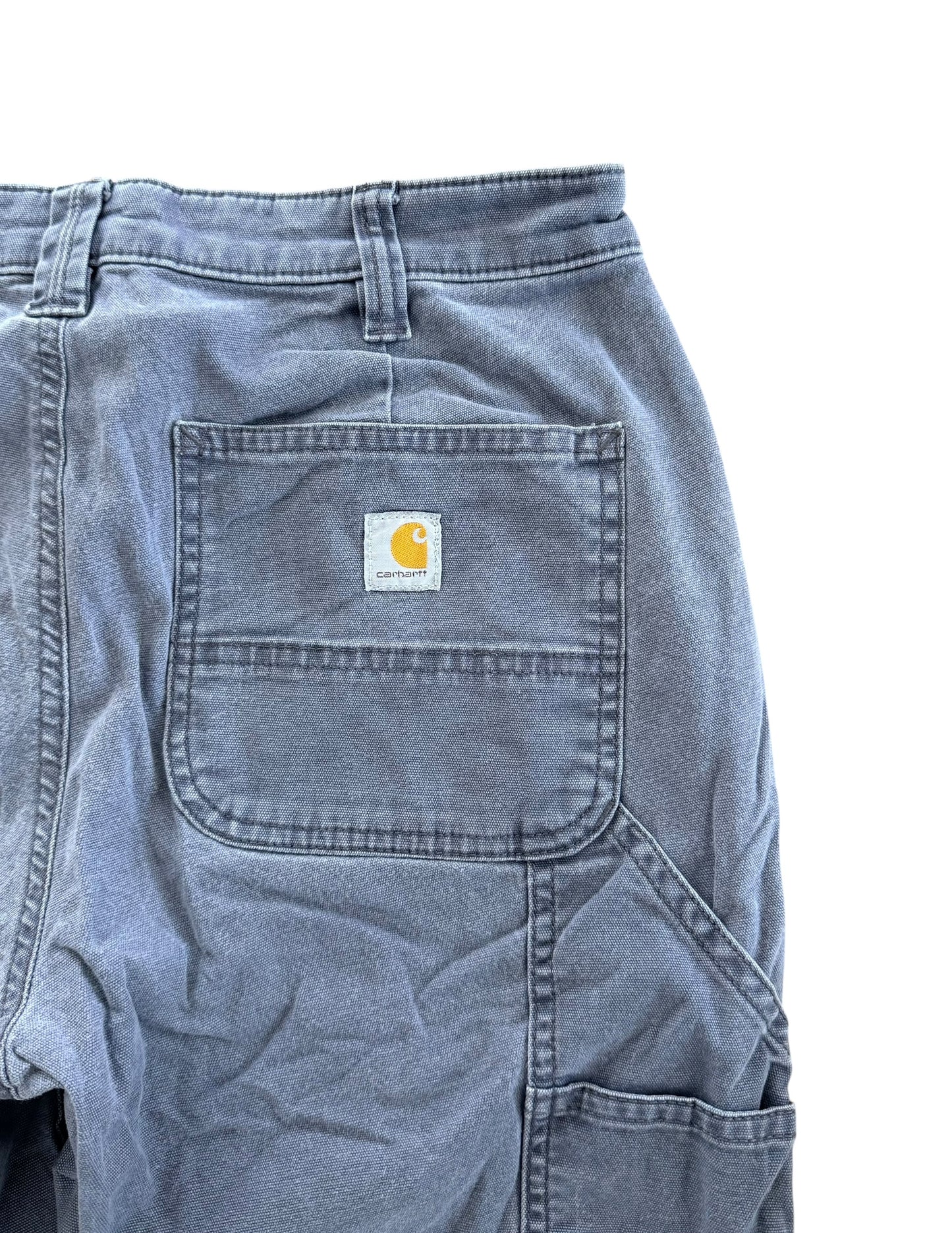 Vintage Carhartt Slate Grey Carpenter Pants, 31W 32L