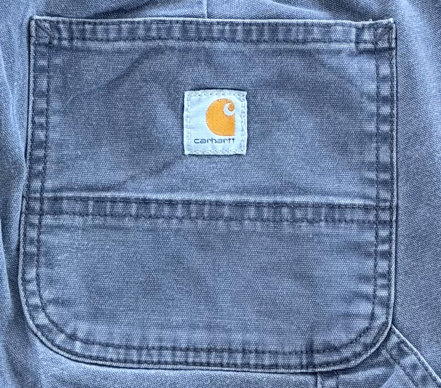 Vintage Carhartt Slate Grey Carpenter Pants, 31W 32L