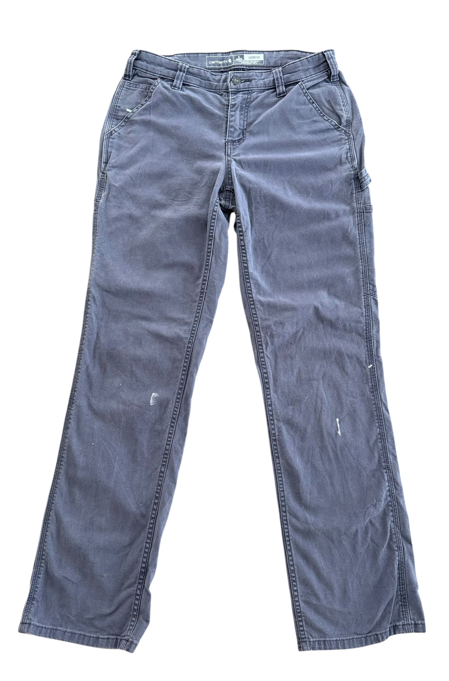 Vintage Carhartt Slate Grey Carpenter Pants, 31W 32L
