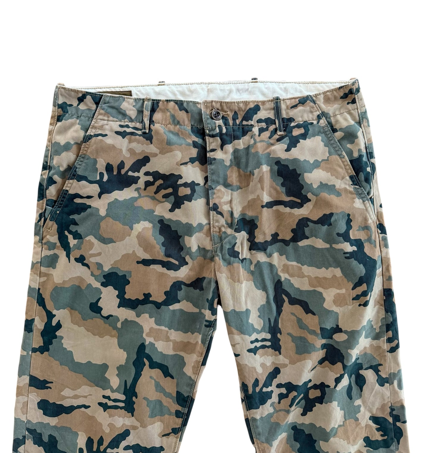 Vintage Levi’s Camouflage Cotton Camo Pants, 38W 30L