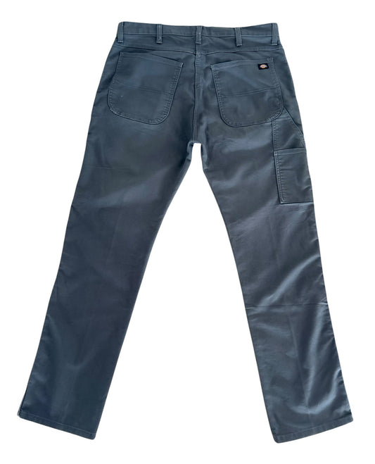 Vintage Dickies Slate Grey Flex Workwear Pants, 36W 34L