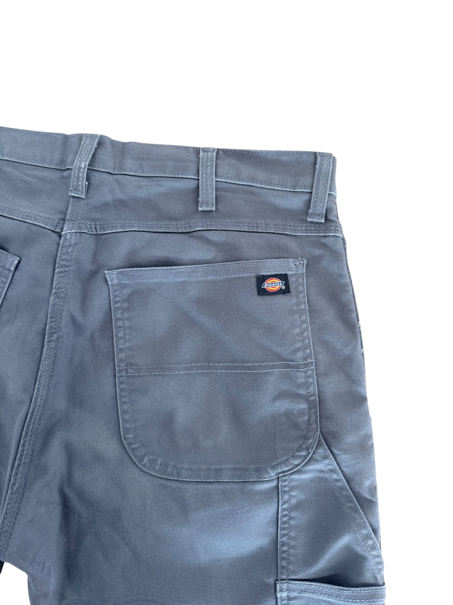 Vintage Dickies Slate Grey Flex Workwear Pants, 36W 34L