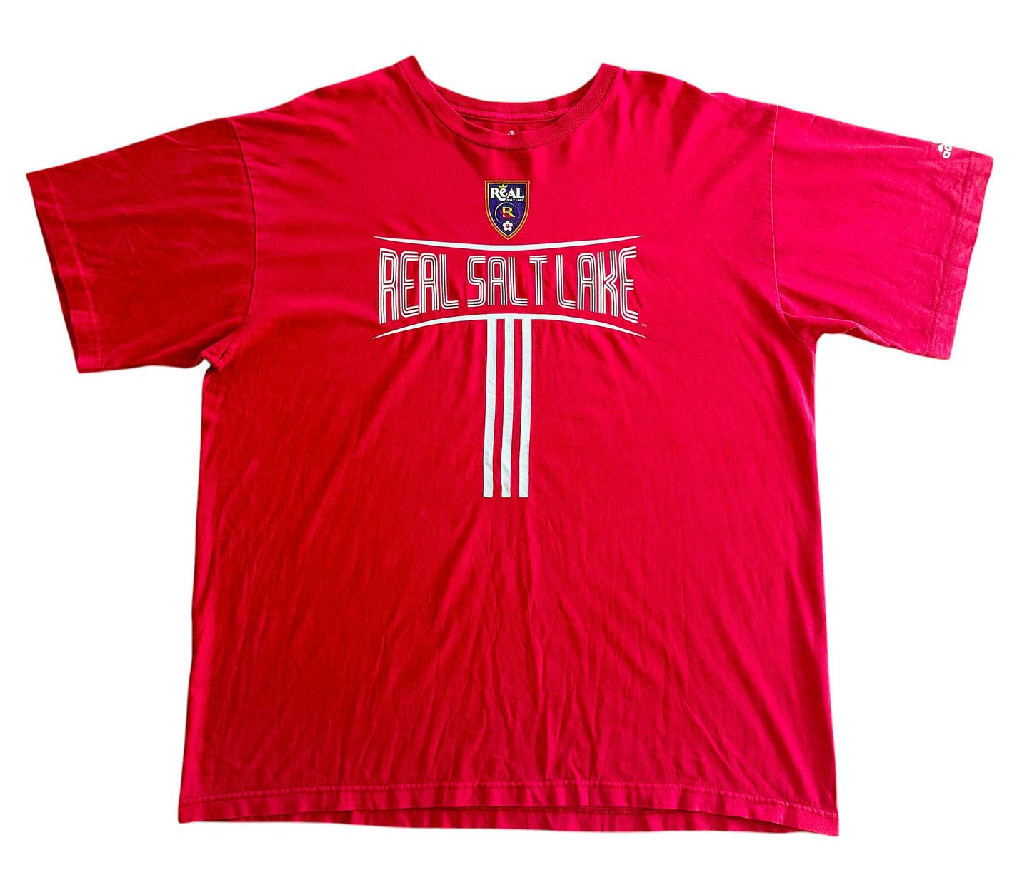 Vintage Real Salt Lake Adidas Soccer T-Shirt, XL