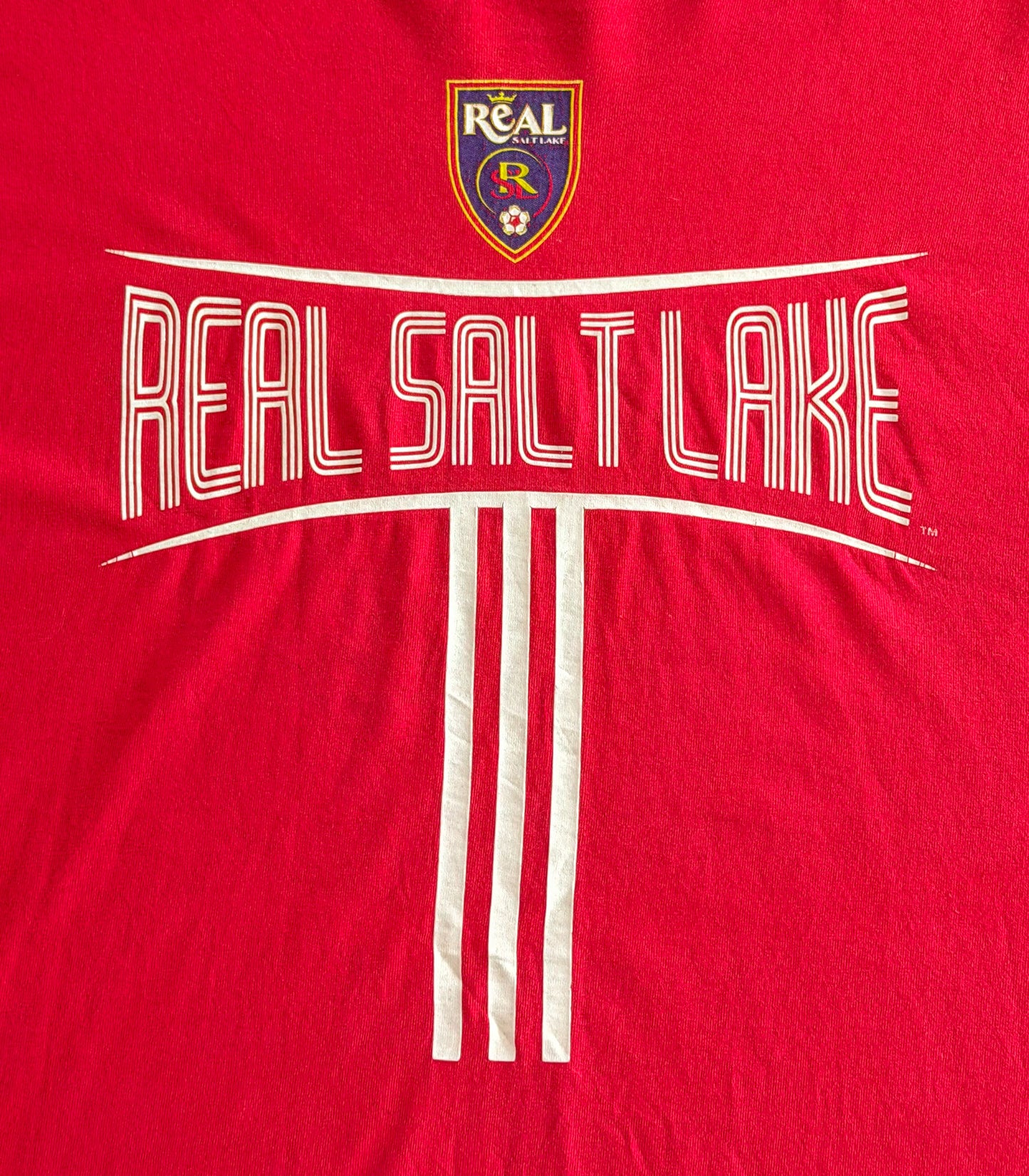 Vintage Real Salt Lake Adidas Soccer T-Shirt, XL