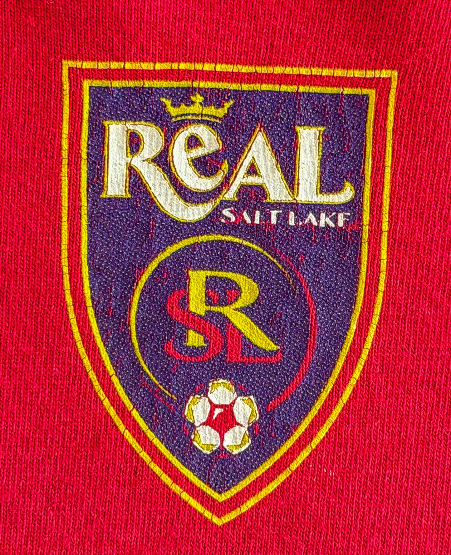 Vintage Real Salt Lake Adidas Soccer T-Shirt, XL