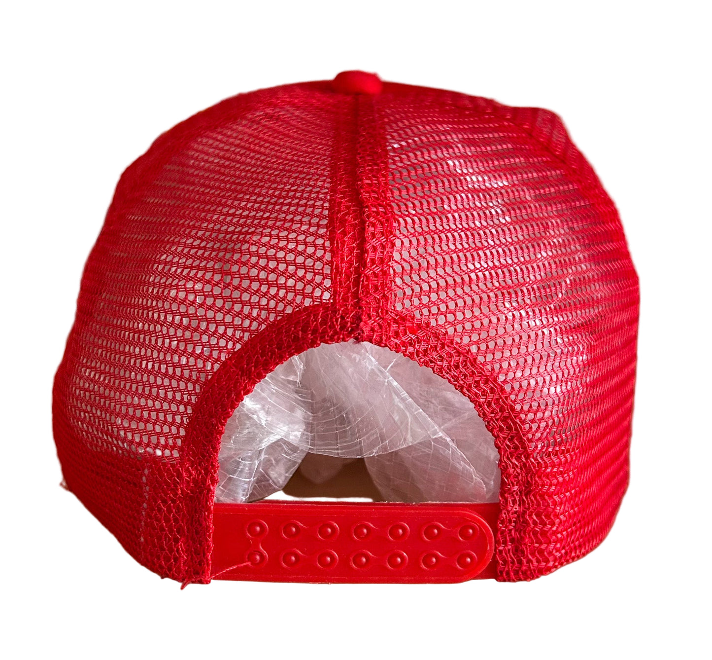 Vintage Red Mesh Trucker Cap – “Make America Great Again” Slogan Hat Adjustable Snapback