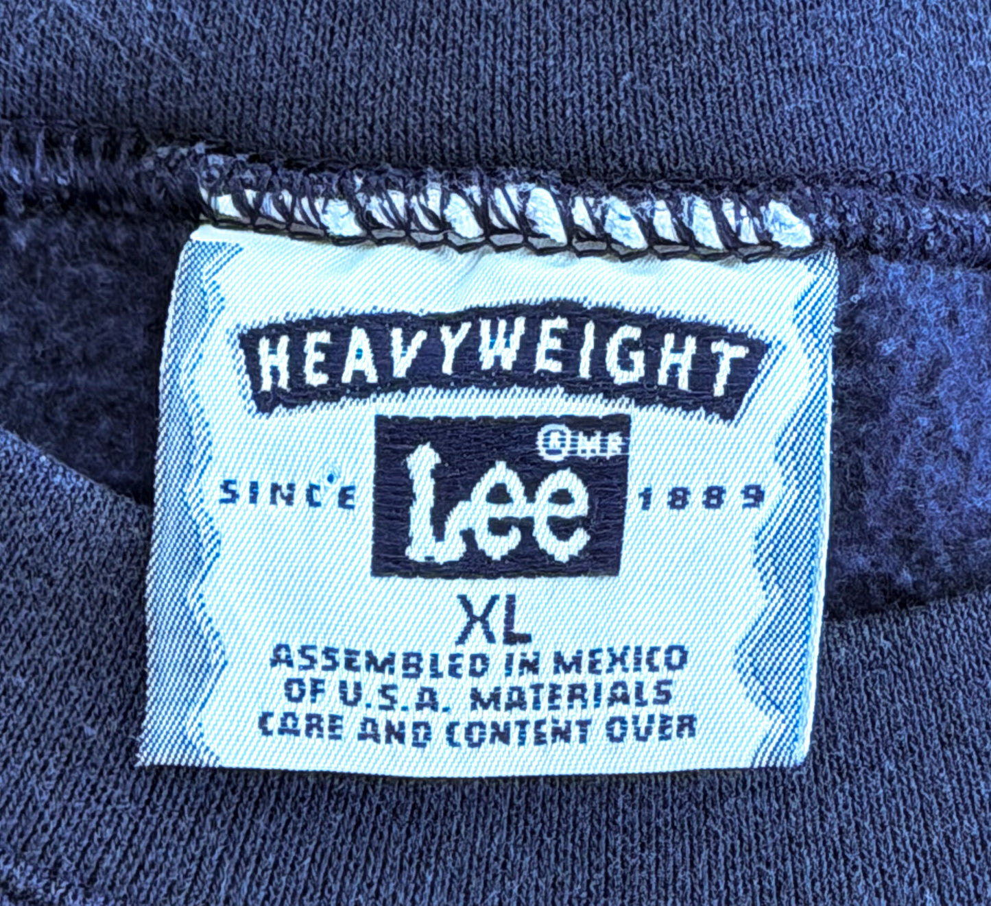 Vintage Dinaland Embroidered Lee Sweatshirt, XL