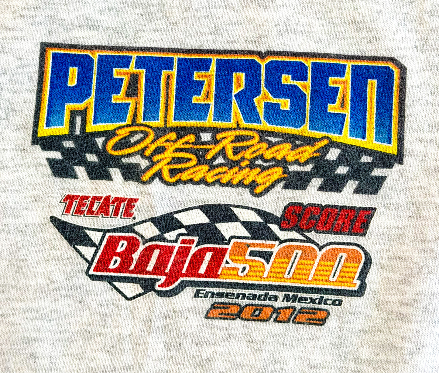 Vintage Petersen Off-Road Racing Baja 500 T-Shirt, XL