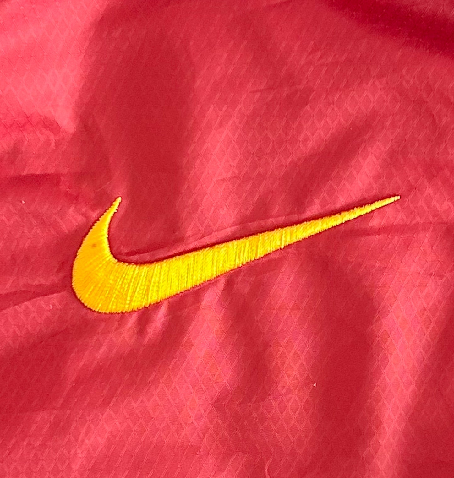 Vintage Nike USC Trojans Windbreaker Jacket – Red & Gold Pullover, NCAA College Football Streetwear, Size - XXL