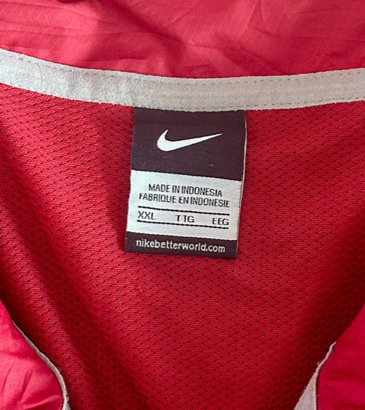 Vintage Nike USC Trojans Windbreaker Jacket – Red & Gold Pullover, NCAA College Football Streetwear, Size - XXL