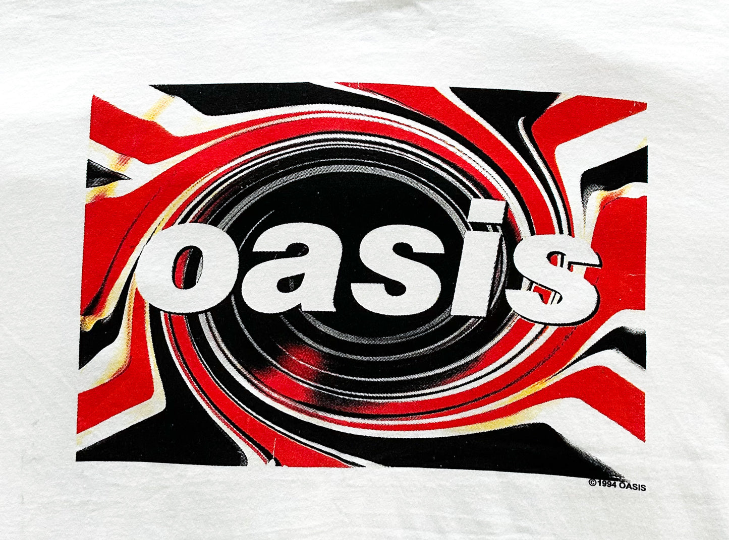 Vintage Oasis Tour T-Shirt – Britpop Rock Band Tee, Fruit of the Loom Screen Stars, Single Stitch, Concert Merch, Size-XL