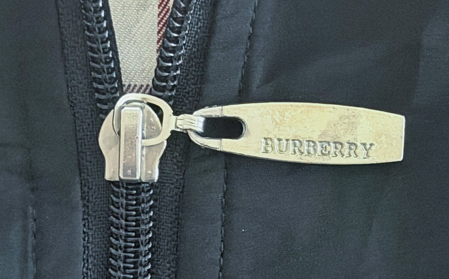 Burberry London Women’s Mac Style Nova Check Lined Coat Jacket, Medium