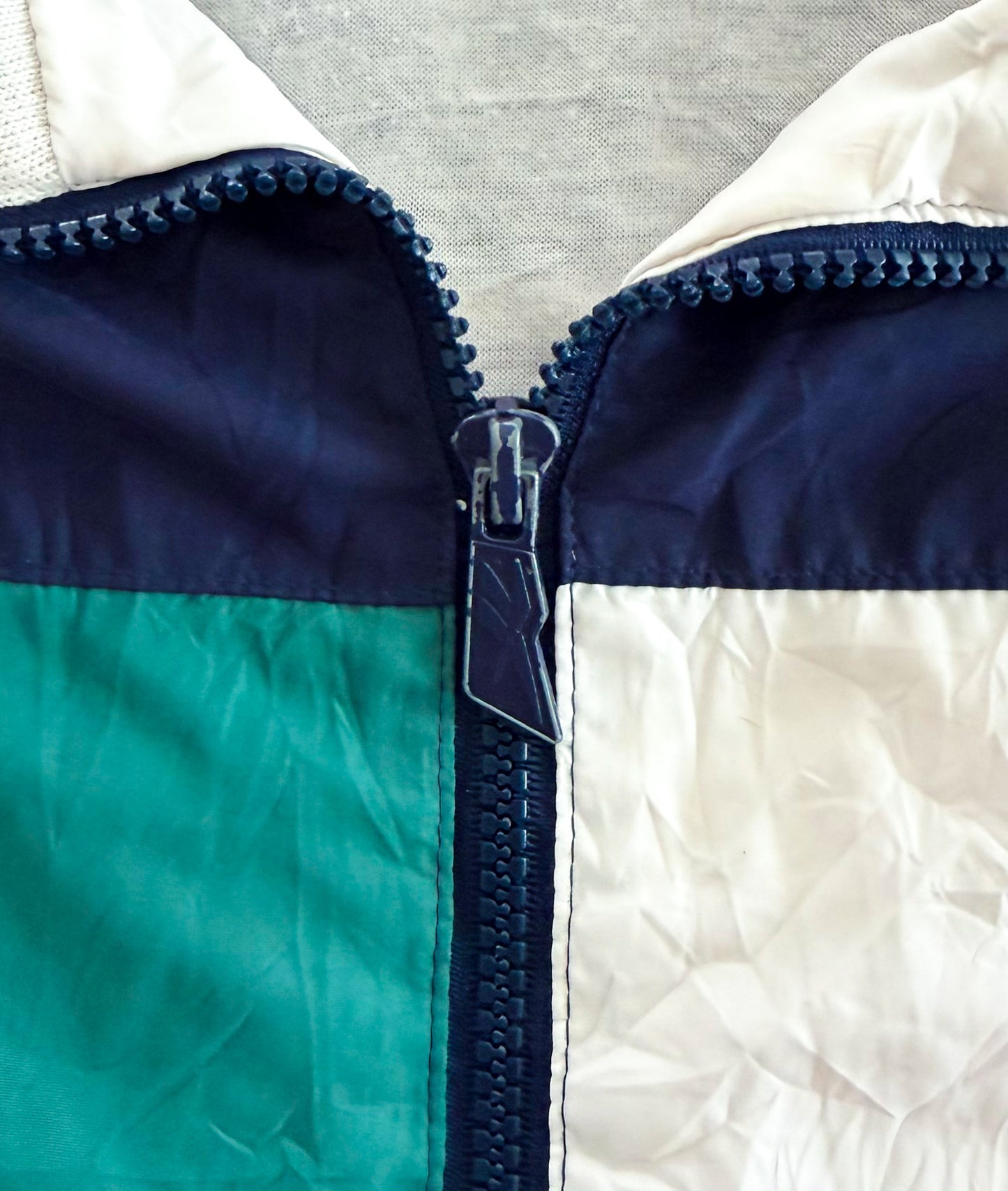 Vintage 90s Reebok Colour Block Zip-Up Jacket, XL