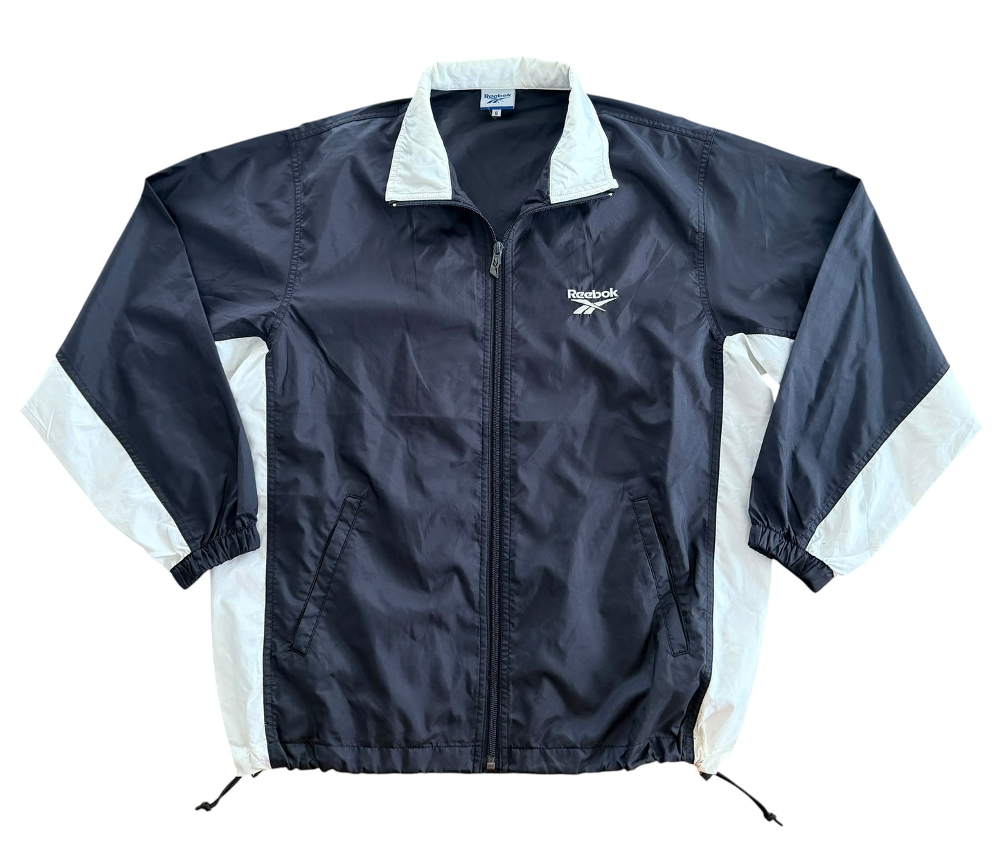 Vintage 90s Reebok Windbreaker Jacket Size Large