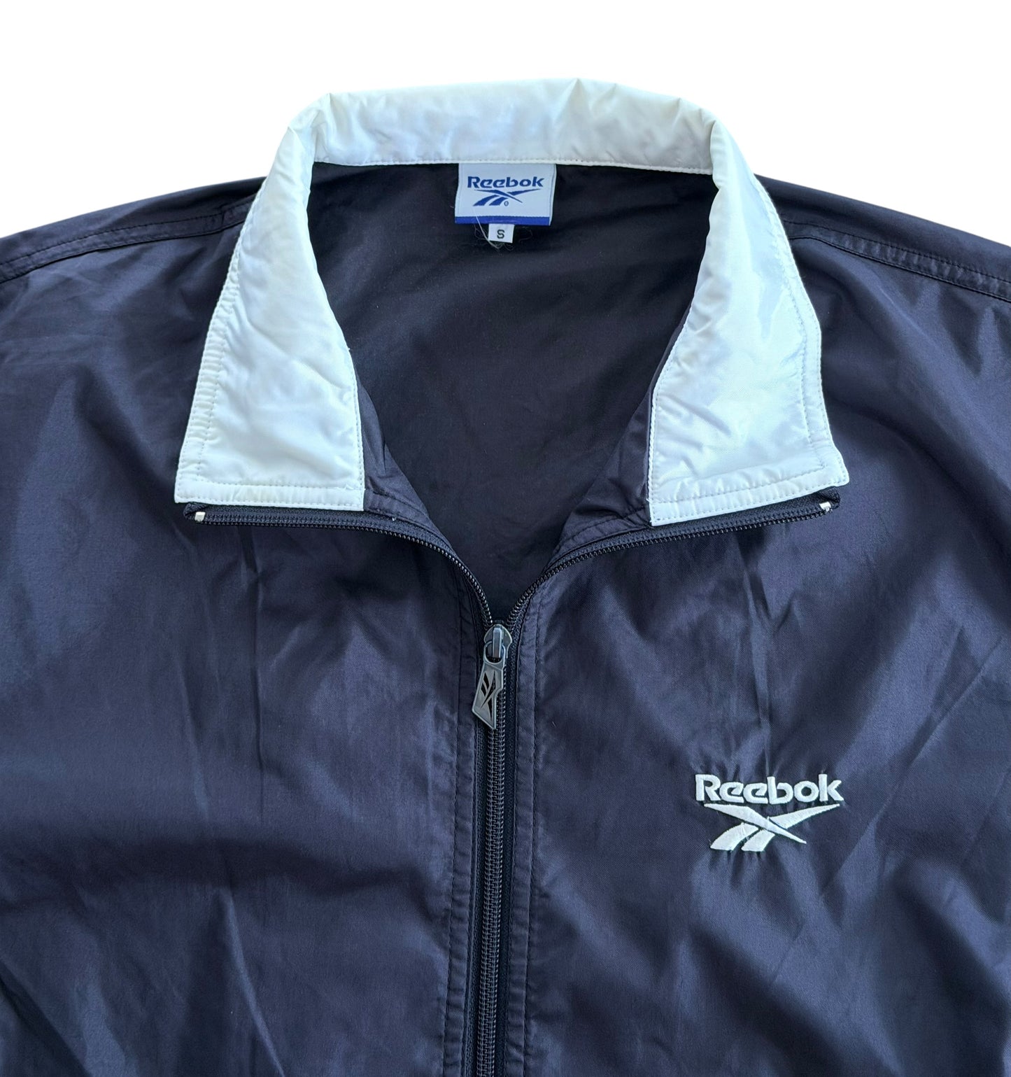 Vintage 90s Reebok Windbreaker Jacket Size Large