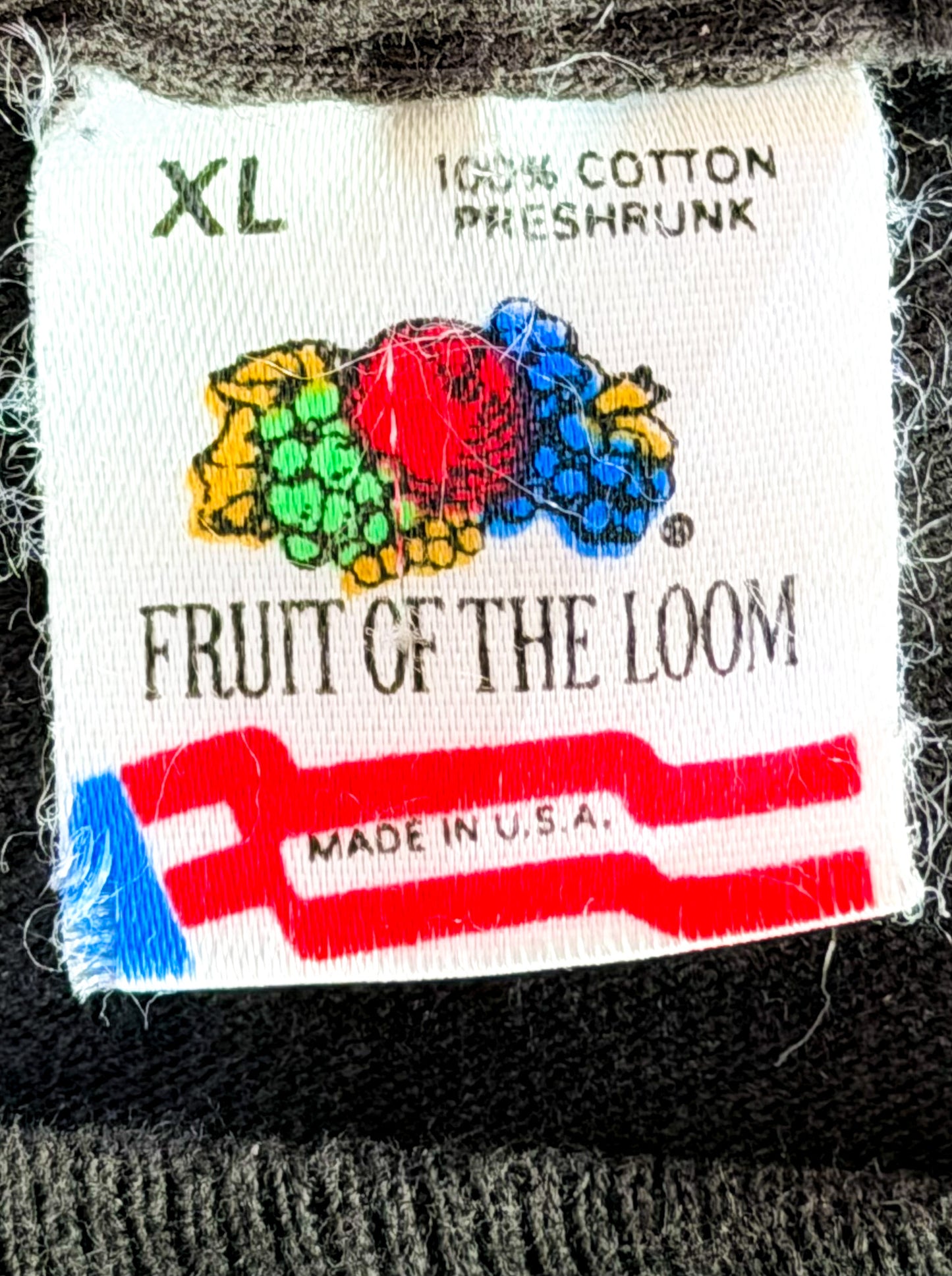 Vintage 90s WBCN 104.1 FM Boston Rock Radio T-Shirt – Rare Fruit of the Loom Made in USA Single Stitch Band Tee, Rare - XL
