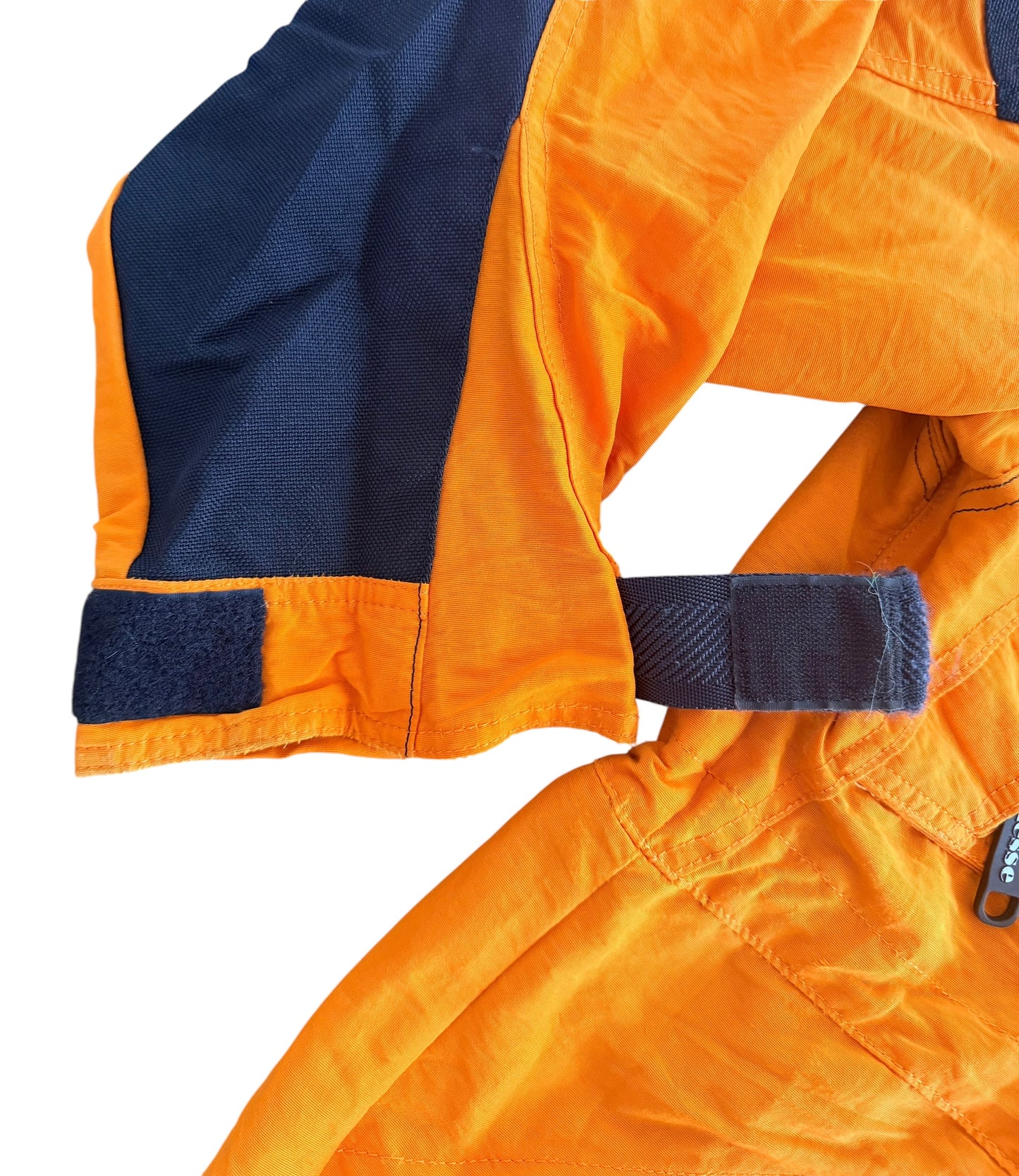 Vintage 90s Ellesse Orange Black Ski Jacket, XL