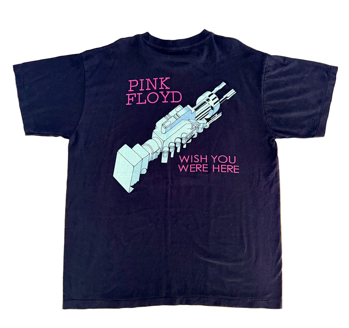 Pink Floyd 1994 “Wish You Were Here” Tour Tee – Double-Sided Print, Brockum Label, Single Stitch, Made USA Band T-Shirt, Size-XL
