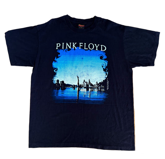 Pink Floyd 1994 “Wish You Were Here” Tour Tee – Double-Sided Print, Brockum Label, Single Stitch, Made USA Band T-Shirt, Size-XL