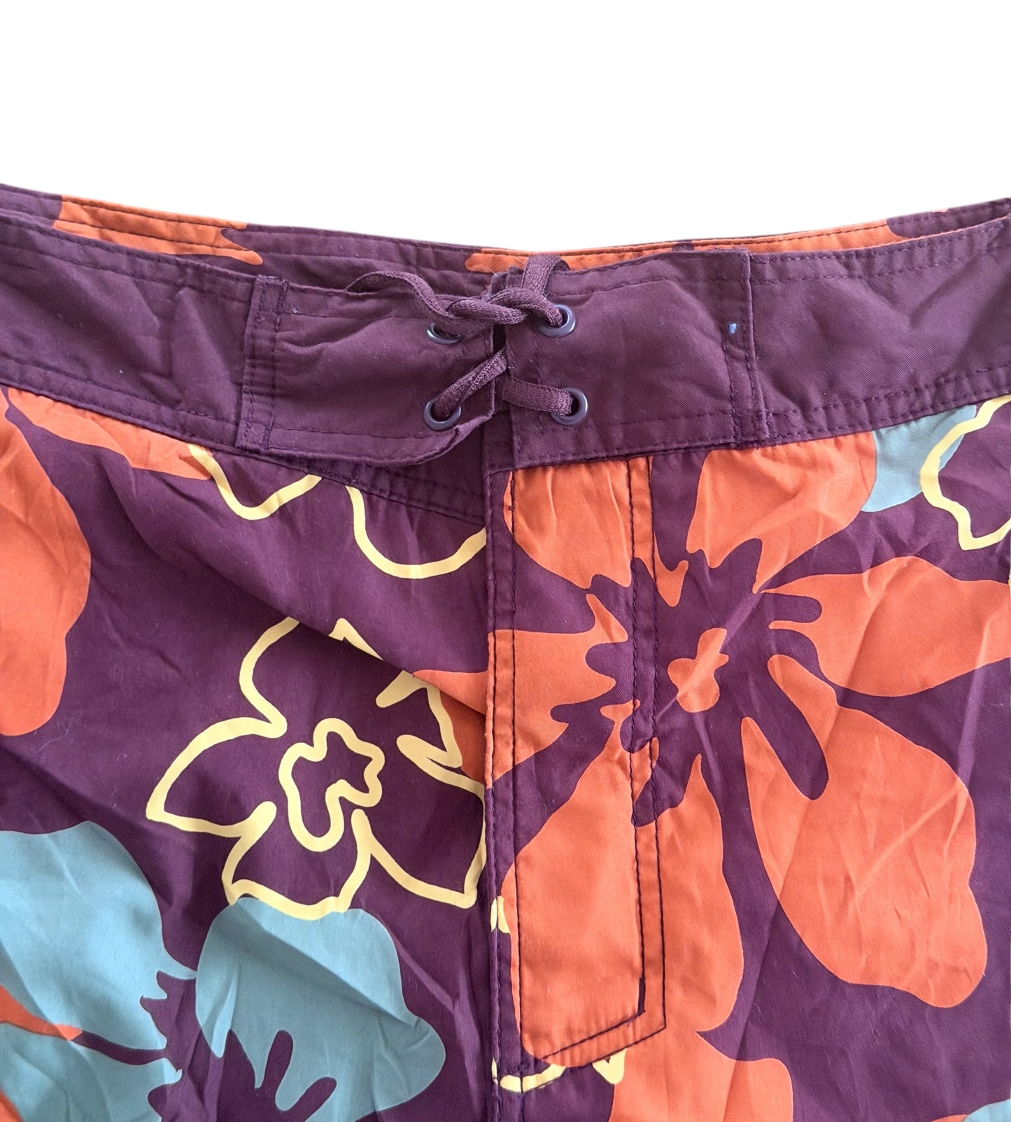 Vintage GAP Cargo Pocket Floral Board Shorts, Large