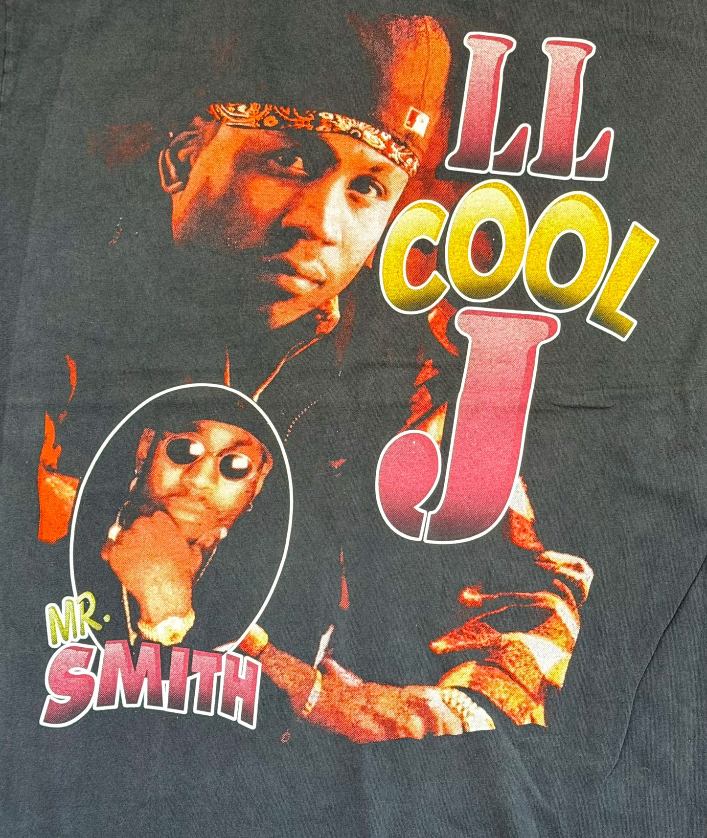 Vintage LL Cool J “Mr. Smith / Doing It Well” Double-Sided Rap Tee | Classic Hip-Hop T-Shirt,Size-XL