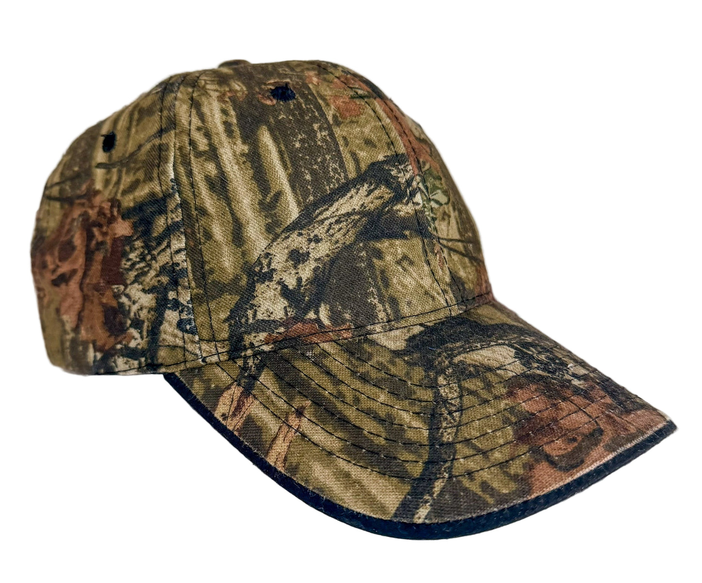 Vintage Woodland Camo Trucker Hat | RealTree Hunting Cap | Adjustable Snapback | 90s Outdoor Streetwear