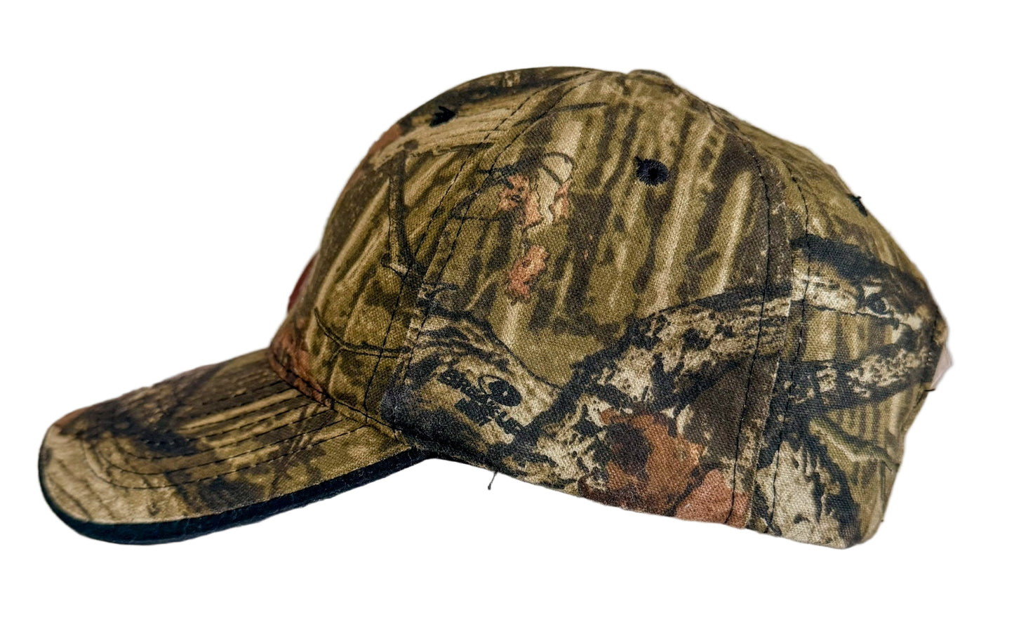 Vintage Woodland Camo Trucker Hat | RealTree Hunting Cap | Adjustable Snapback | 90s Outdoor Streetwear