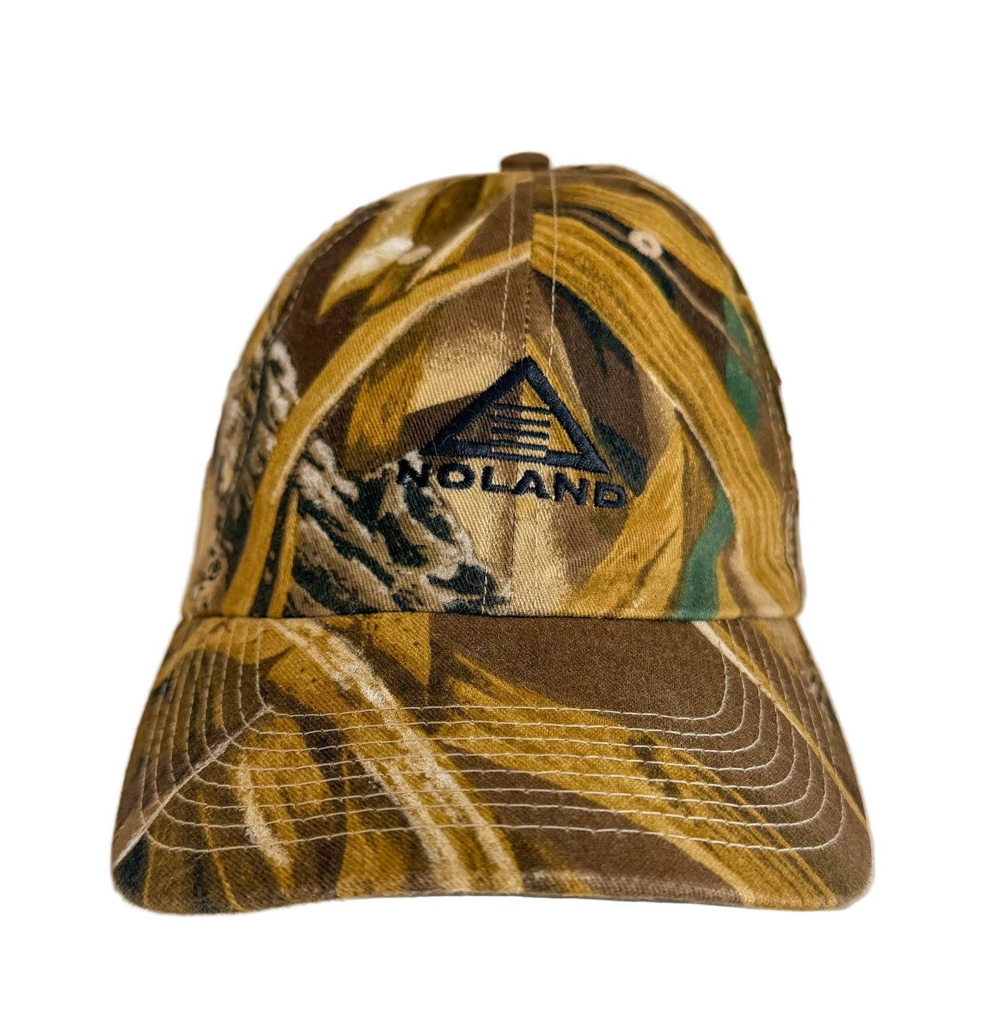 Vintage Noland Camo Hat | 90s RealTree Duck Hunting Cap | Adjustable Strapback | Outdoor Camo Baseball Cap