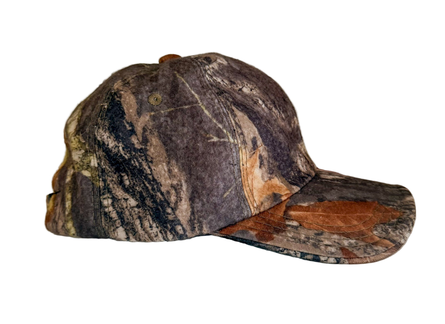 Vintage Realtree Camouflage Hat | 90s Hunting Camo Cap | Adjustable Strapback | Outdoor Woodland Camo Baseball Hat