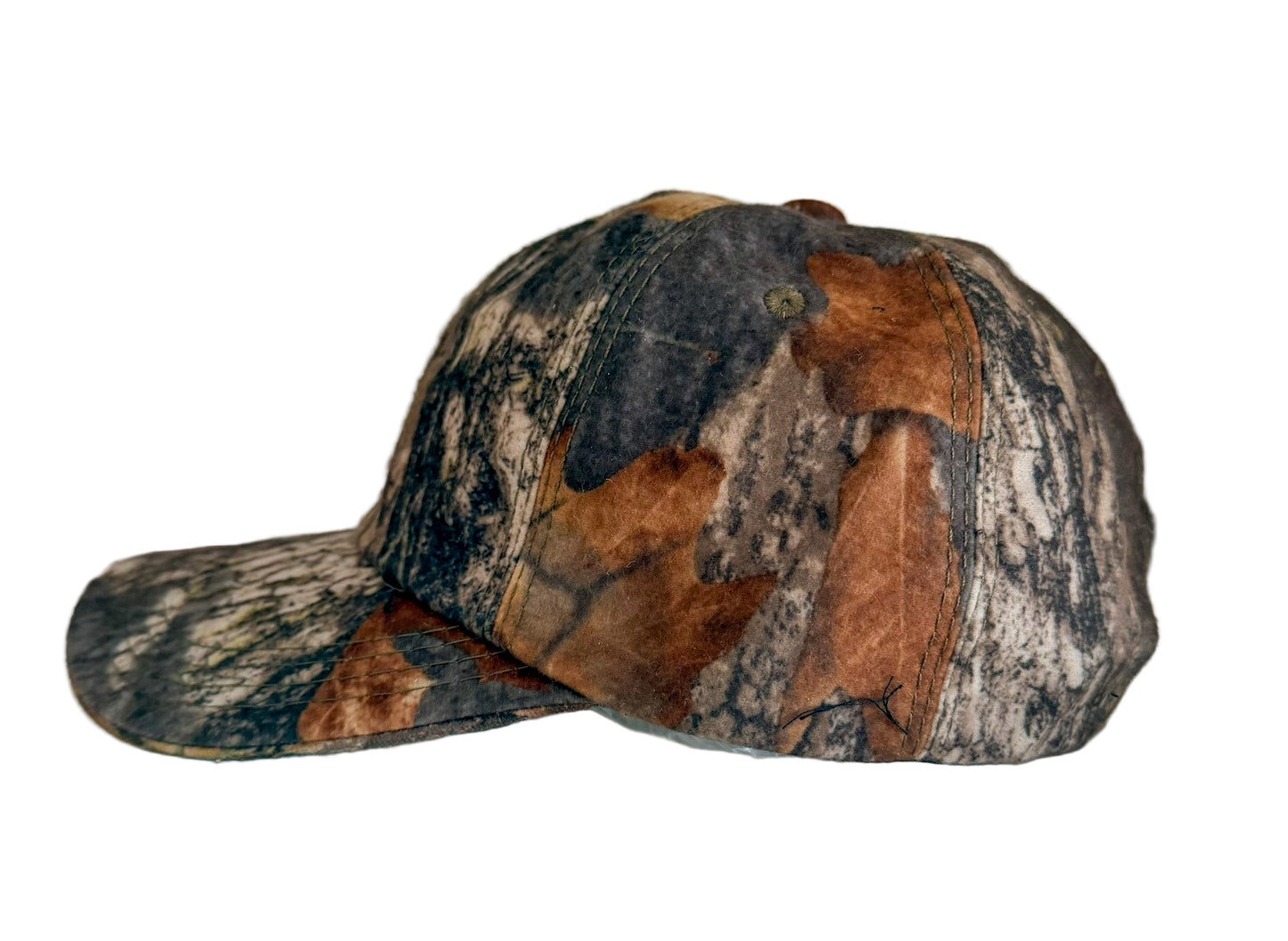 Vintage Realtree Camouflage Hat | 90s Hunting Camo Cap | Adjustable Strapback | Outdoor Woodland Camo Baseball Hat