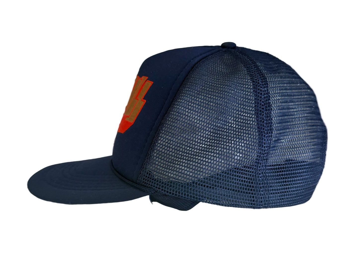 Vintage 90s Angry Bull Trucker Hat | Retro Foam Mesh Snapback Cap | Bold Red Brown Bull Graphic | Streetwear Baseball Hat