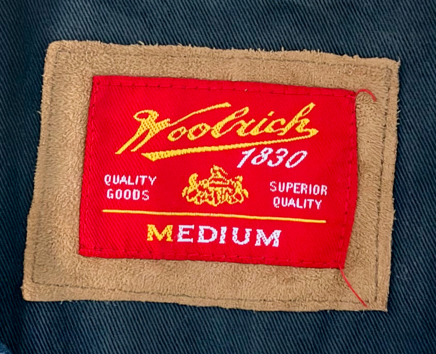 Vintage Woolrich Plaid Wool Hunting Jacket, Medium