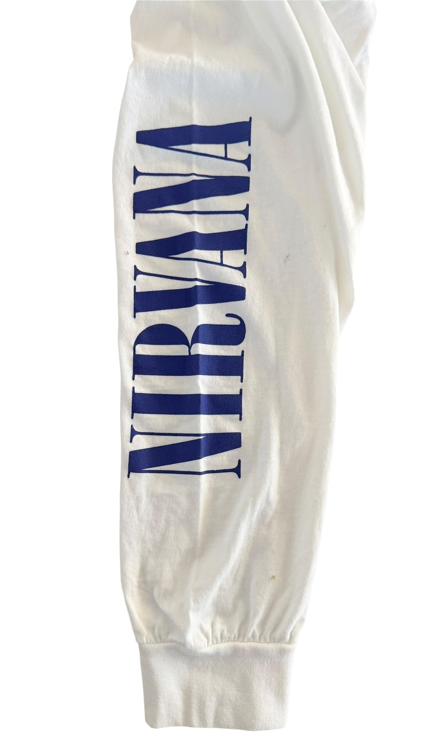 Nirvana Nevermind Giant Long Sleeve Band T-Shirt, XL