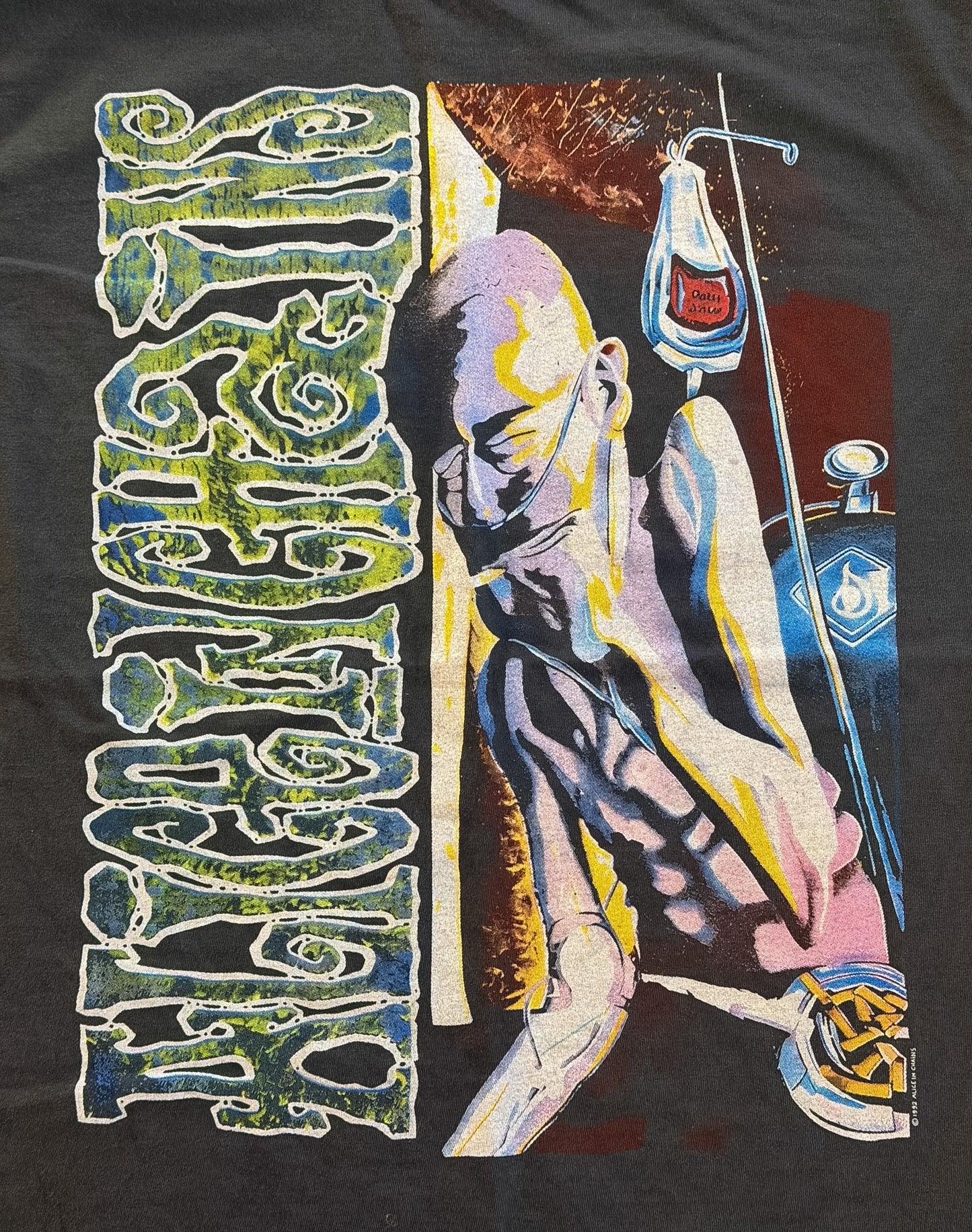 Alice In Chains Vintage Band T-Shirt, Large
