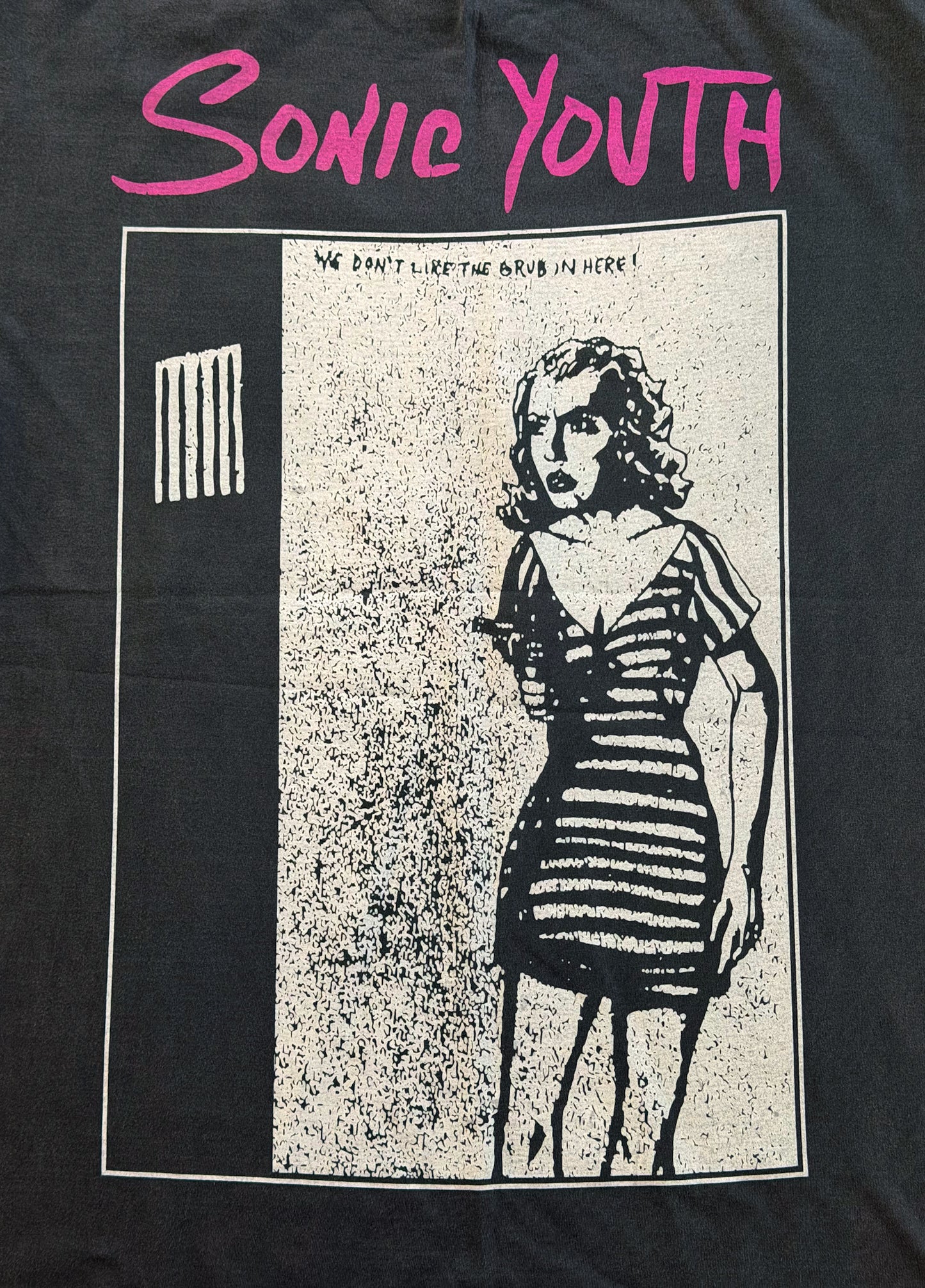 Sonic Youth Graphic Band T-Shirt, Large
