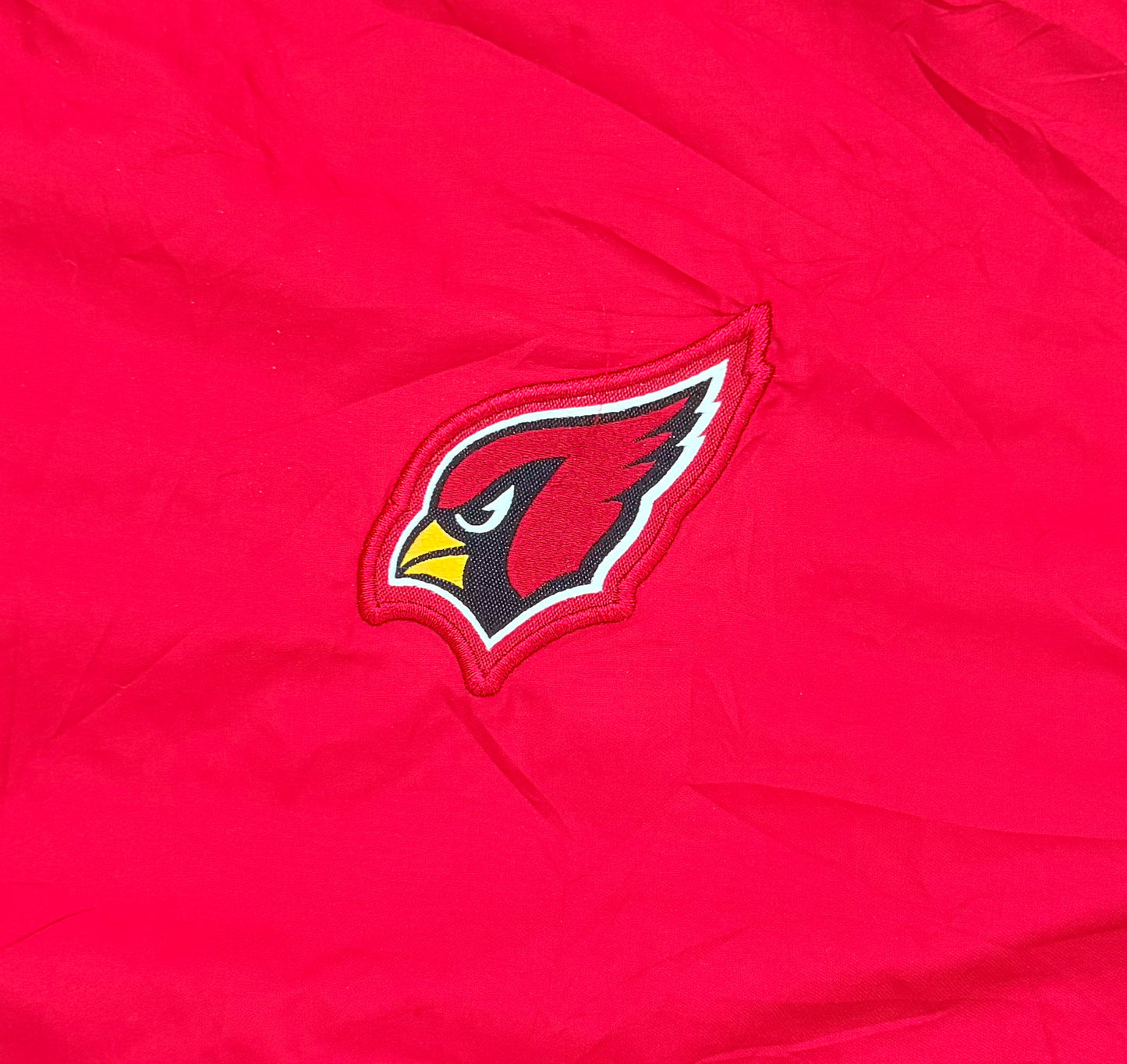 Nike NFL On Field Arizona Cardinals Pullover Jacket | Red Sideline Quarter Zip Windbreaker | Vintage American Football Streetwear, Size XXXL