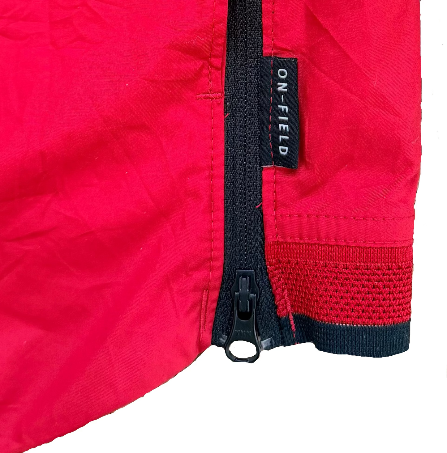 Nike NFL On Field Arizona Cardinals Pullover Jacket | Red Sideline Quarter Zip Windbreaker | Vintage American Football Streetwear, Size XXXL