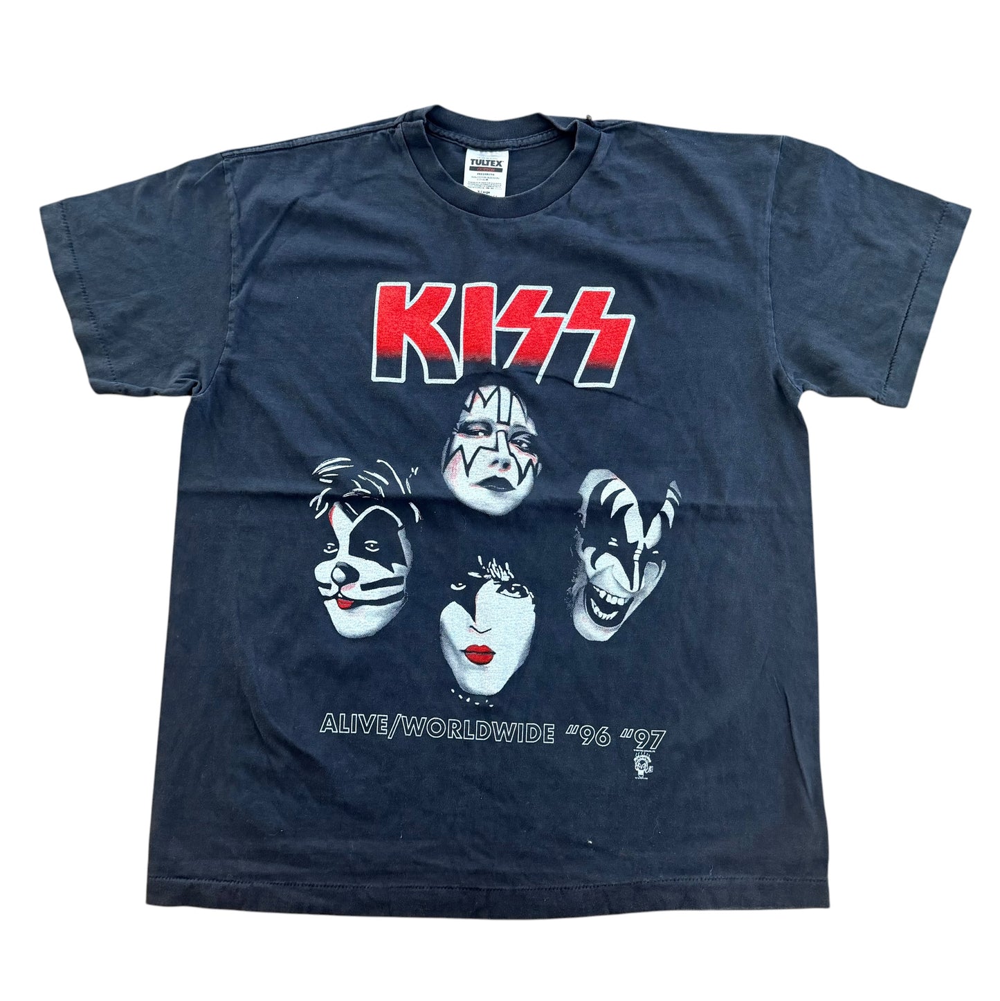 KISS Alive Worldwide 1996 1997 Tour T-Shirt, XL