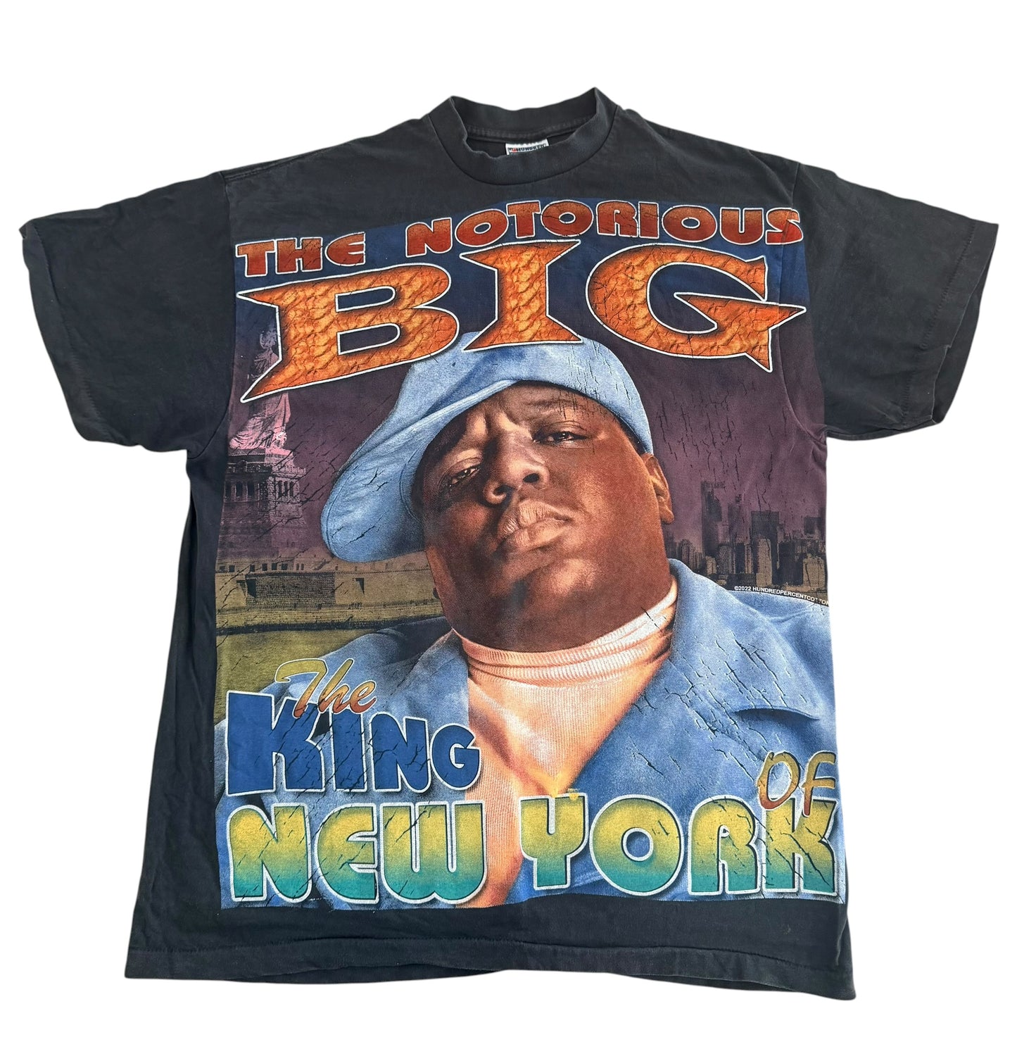 Notorious B.I.G. King of New York Band T-shirt,XL