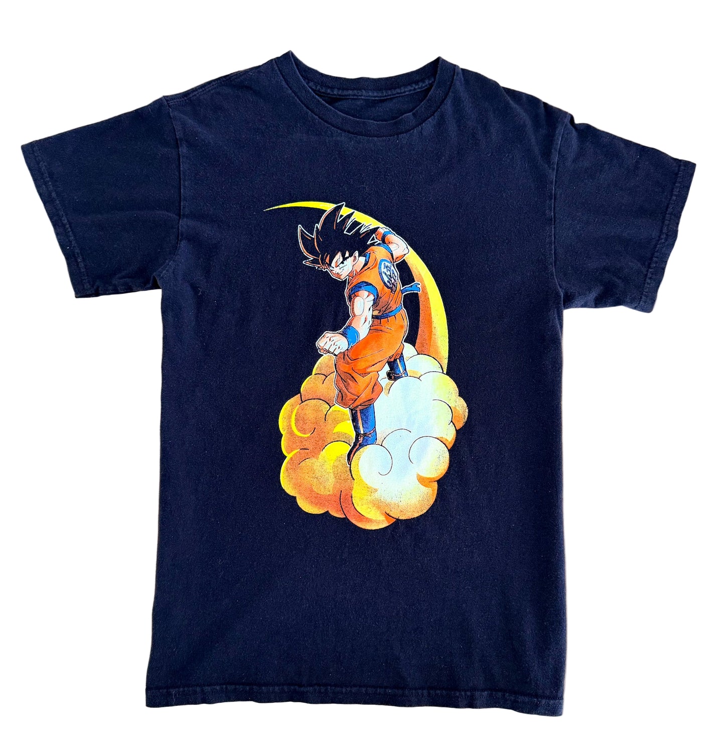 Vintage Dragon Ball Z Goku T-Shirt | 2000s Anime Graphic Tee | Black Shonen Streetwear, Size-Medium