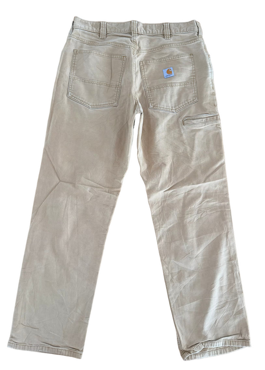 Vintage Carhartt Relaxed Fit Work Pants – Khaki, Medium (32x30)