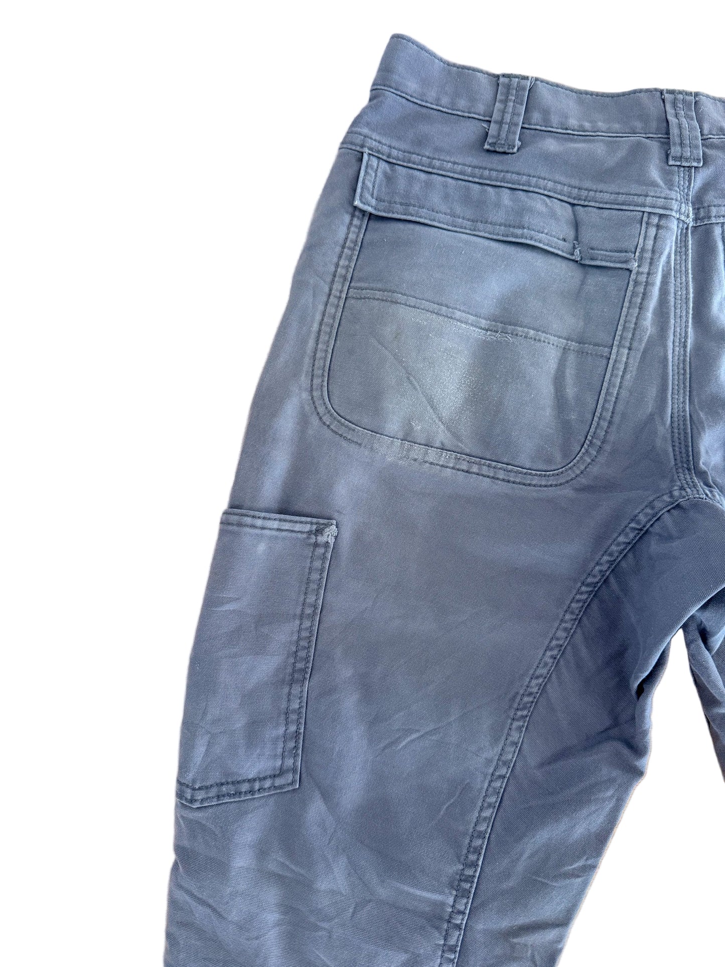 Vintage Carhartt Full Swing Relaxed Fit Work Pants – Slate Blue -  Medium (33x30)