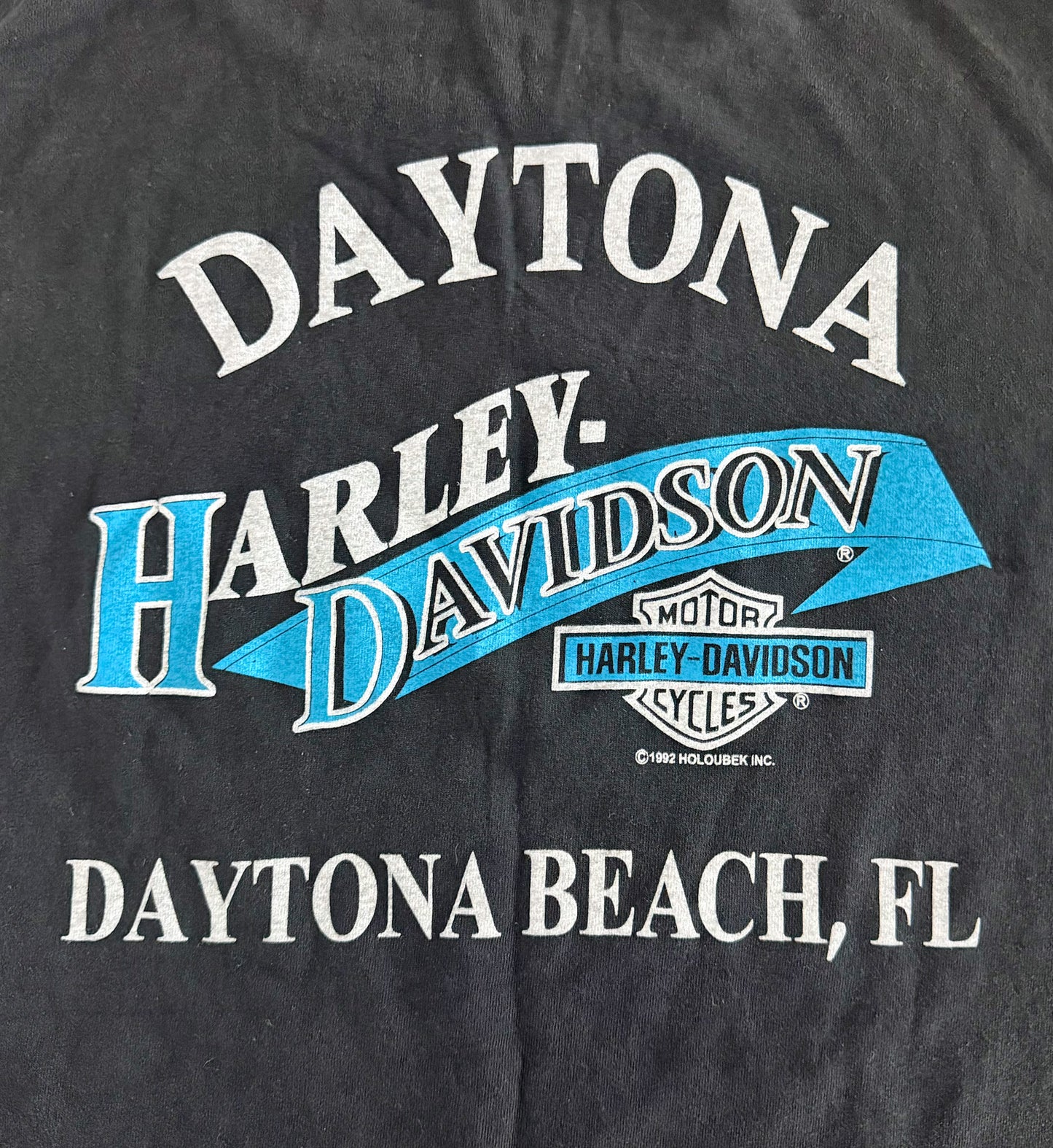 Vintage 90s Harley-Davidson “Chrome Sweet Chrome” Long Sleeve Tee – Daytona Beach, FL, Size-XL