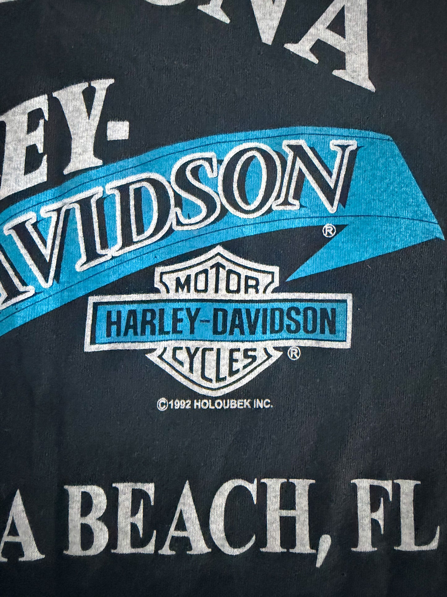 Vintage 90s Harley-Davidson “Chrome Sweet Chrome” Long Sleeve Tee – Daytona Beach, FL, Size-XL